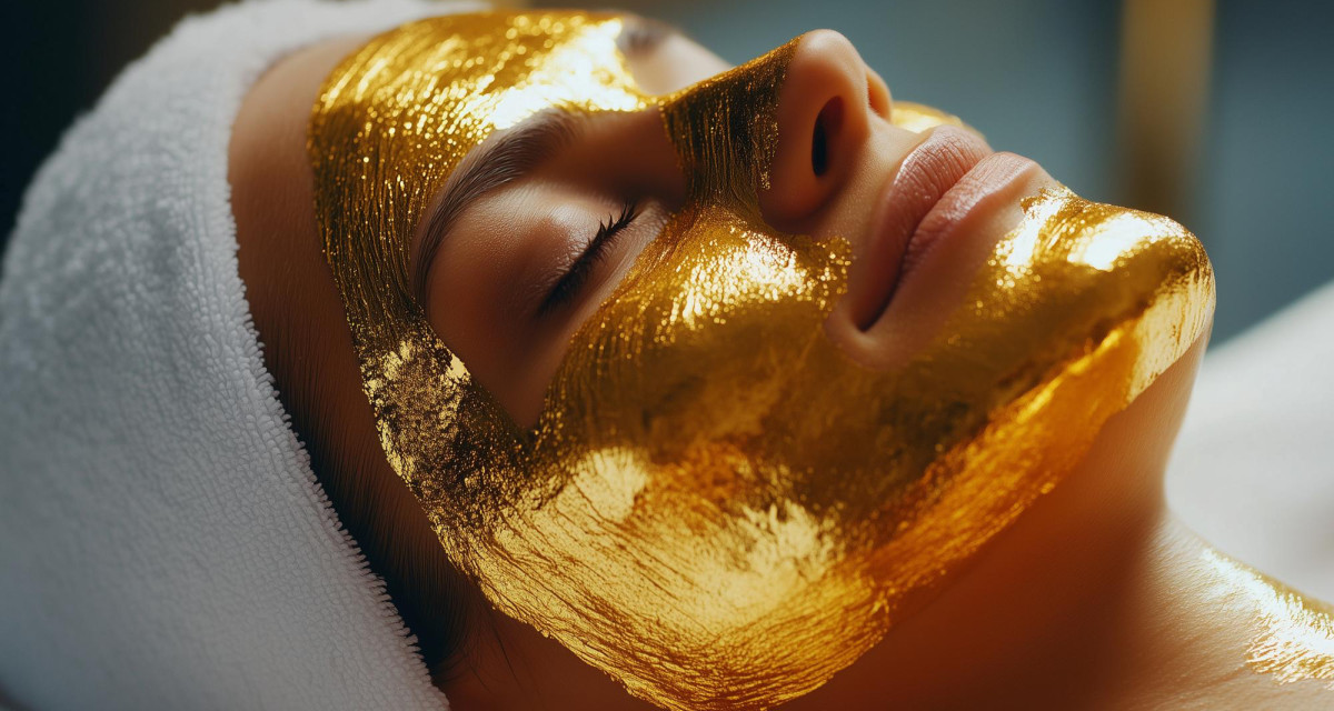 Gold-Gesichtsmaske Vorschau Artikelbild